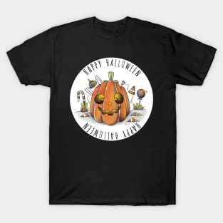 Happy Halloween Pumpkin T-Shirt